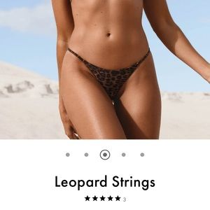 Ark Swimwear Leopard Strings bottom